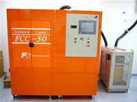 高融点合金溶解・鋳造装置　富士電機サーモシステムズUniversal Caster FCC-50
